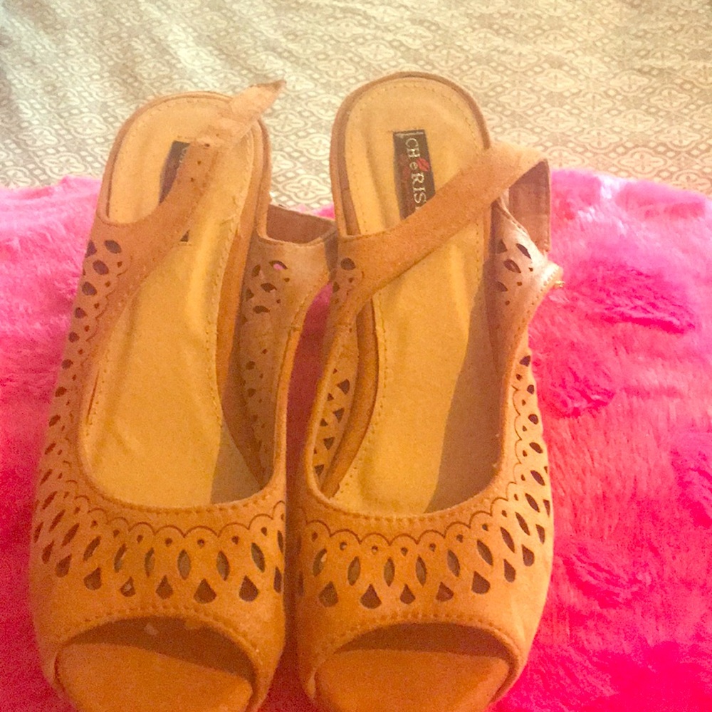 Cherish open toe shoes